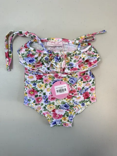 Size 00 La Sienna Kenzie Ruffle Swimsuit BNWT Toddler Baby Floral