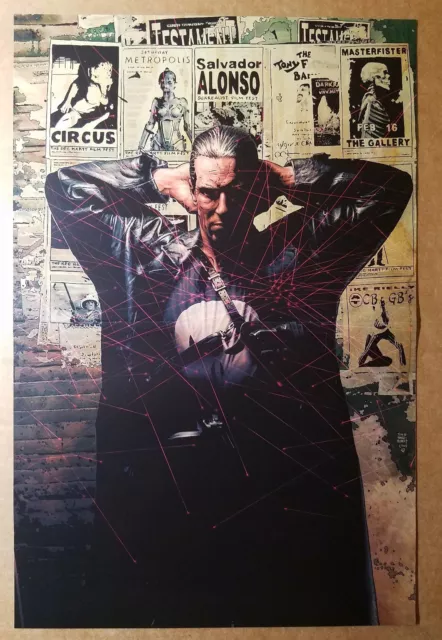 Punisher MAX 1 In the Beginning Marvel Comic Poster by Tim Bradstreet