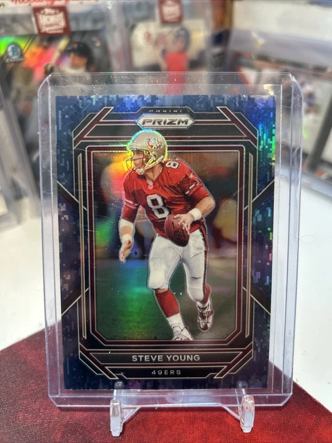 Steve Young 2022 Panini Prizm Navy Camo 23/25 San Francisco 49ers