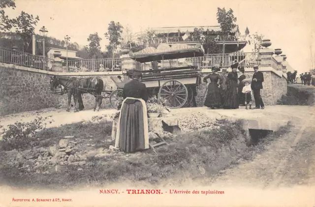 Cpa 54 Nancy Trianon L'arrivee Des Tapissieres (Attachment