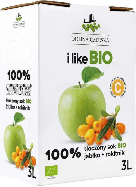 Jus De Pomme Au Rokitter Nfc Bio 3 L - Dolina Czerska