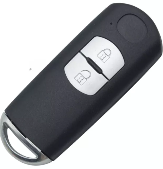 KFZ Smartkey Funk Schlüssel Gehäuse für Mazda 2 3 6 CX3 CX6 MX5 Autoschlüssel 2