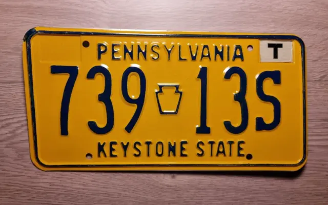 USA Kennzeichen Nummernschild License Pennsylvania Keystone State