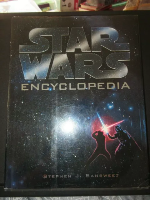 Star Wars: Star Wars Encyclopedia par Stephen J. Sansweet (1998, couverture rigide) 3