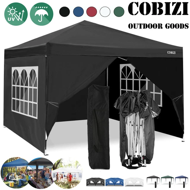 Pavillon Faltpavillon Gartenzelt 3x3/6m UV-Schutz 50+ Pop-Up Zelt Partyzelt Fest