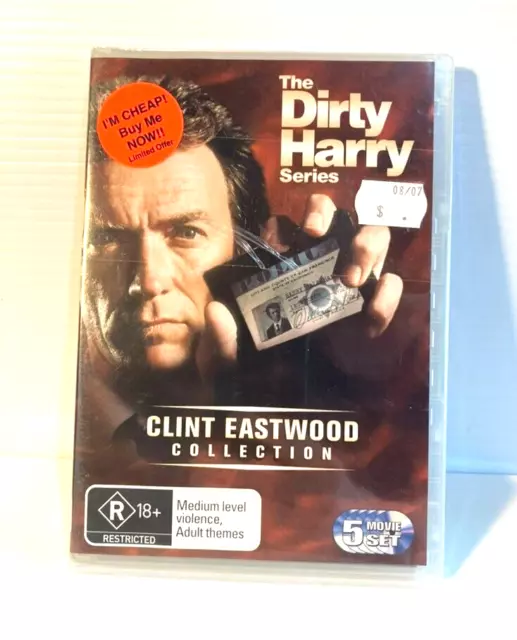 The Dirty Harry Series (DVD) 5 Movies | *New & Sealed* Clint Eastwood Collection