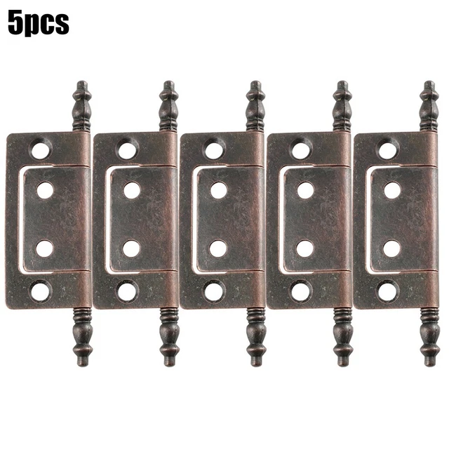 Caravans Hinge Boxes Wardrobes Drawers Small Door DIY Decoration Red Bronze