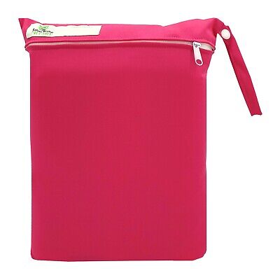 WET BAG FOR CLOTH NAPPY/DIAPER Bright Pink