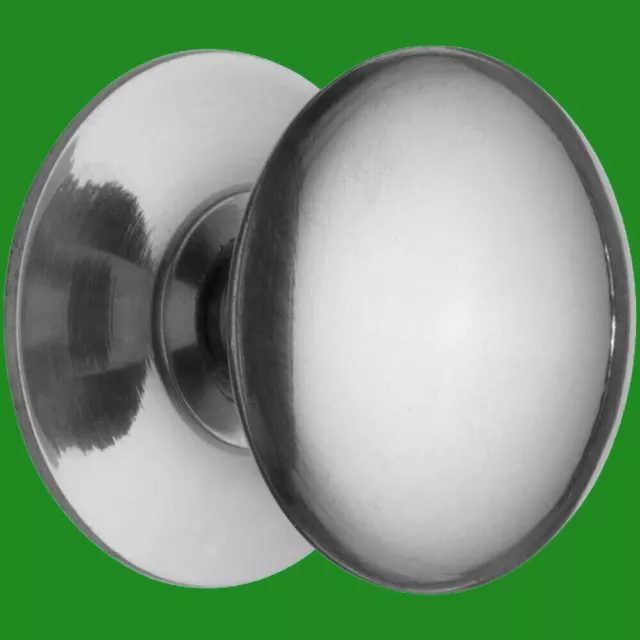 8x 36mm Nickel Satin Effet Ring Tiroir Placard Porte Poignées Tirer Boutons