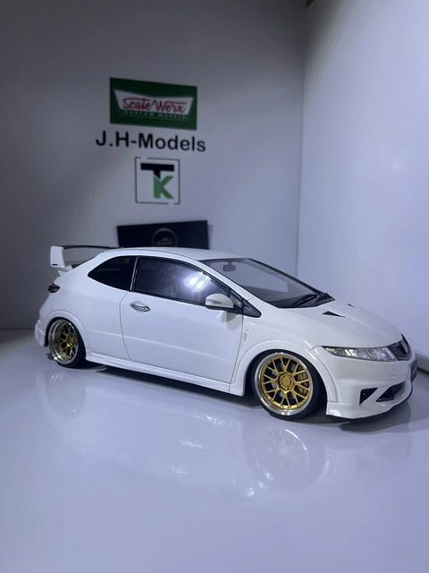 HONDA NSX Type-R blanc RACING échel 1/18 KYOSHO voiture miniature de