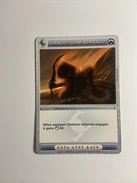 Chaotic Card Sandstorm Shroud