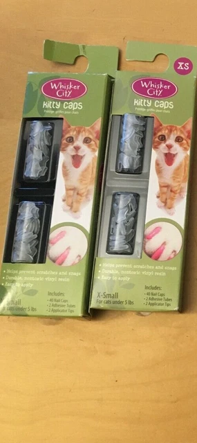 Whisker City Kitty Caps  Size  Xs, Lot Of 8