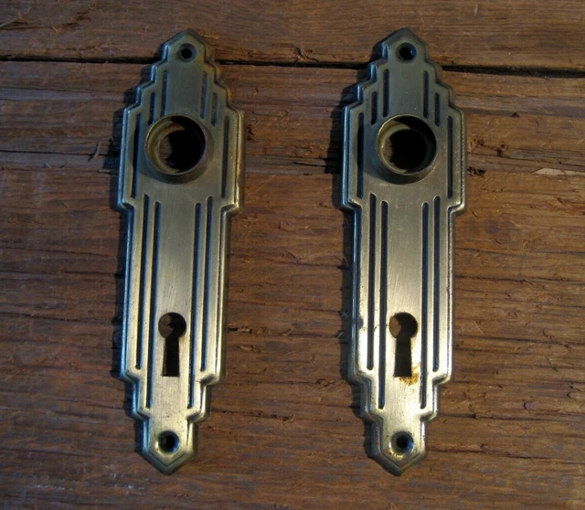 ART DECO - Vintage Door Plates