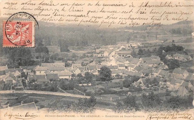 CPA - BETHISY-SAINT-PIERRE - General View