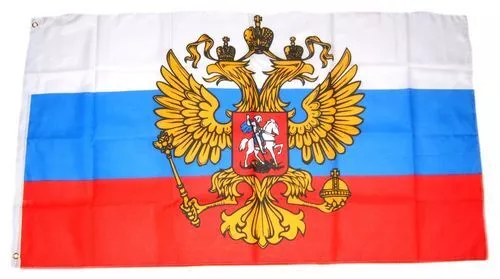 Fahne / Flagge Russland Adler 90 x 150 cm