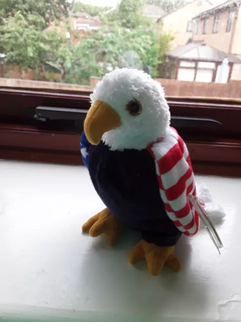 Ty New Beanie babie Soar the American  Eagal  From a sealed bag