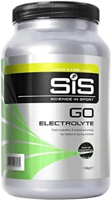 Science in Sport Go Electrolyte Energy Drink Powder, Lemon and Lime, 1.6 kg,