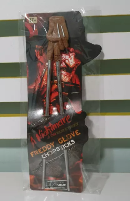 Loot Crate Freddy Krueger Glove Chopsticks A Nightmare on Elm