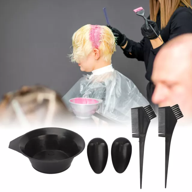 Hair Dye Coloring Kit Cheveux Maison Tinting Bowl Soft Dye Brush Oreille Cou SFD