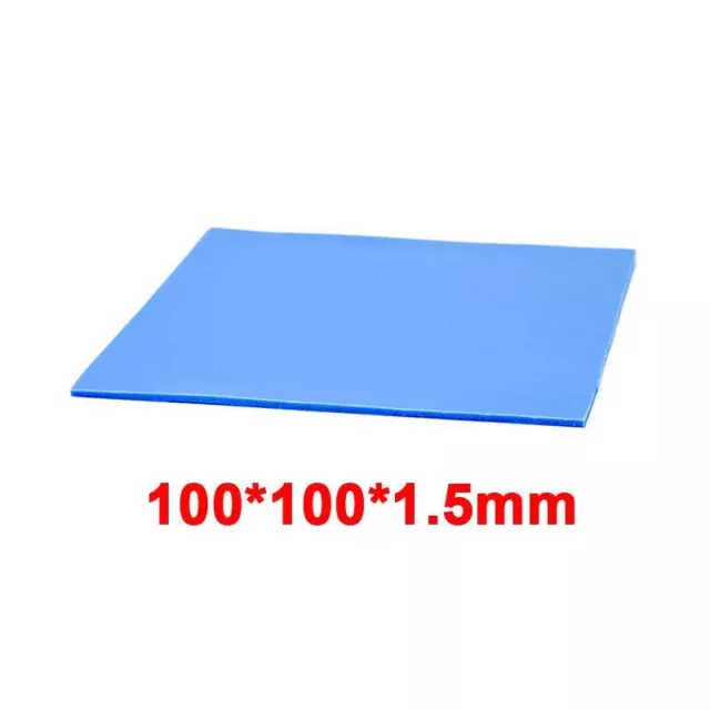 (100*100*1.5mm) Thick GPU,CPU Heatsink Cooling Conductive Silicone Thermal Pad✅