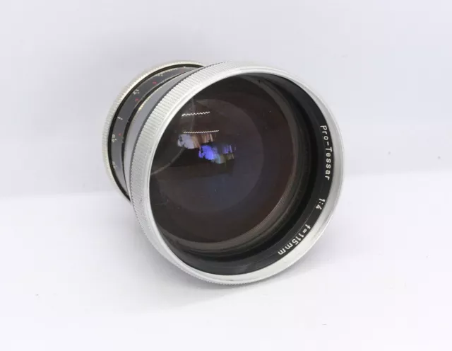 Teleobjetivo Carl Zeiss Pro-Tessar 115 mm 1:4 para icono Zeiss Contaflex 3