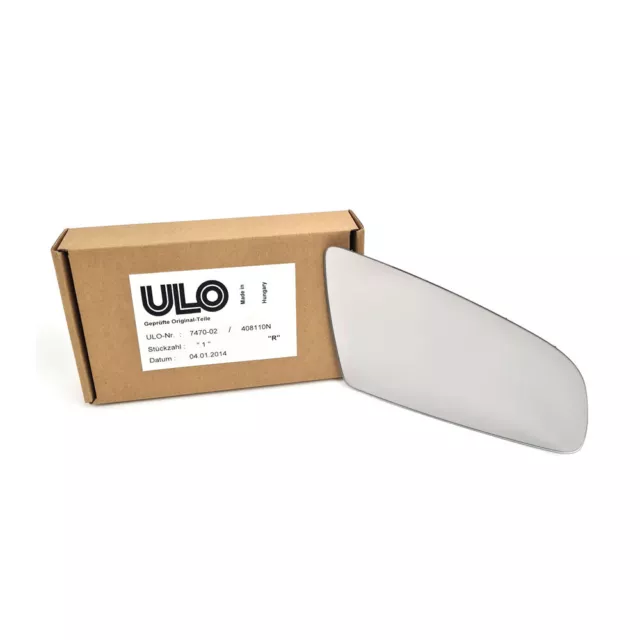 ULO Verre Miroir Rétroviseur Droit pour Audi A3 A4 A6 8E0857536D