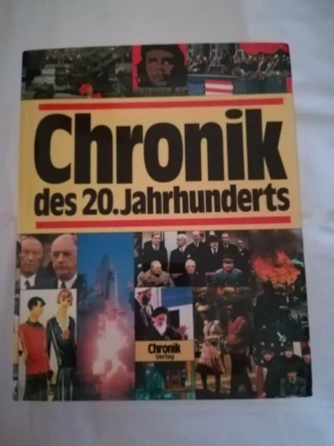 Chronik des 20. Jahrhunderts, sehr guter Zustand von Bodo Harenberg, Geschichte