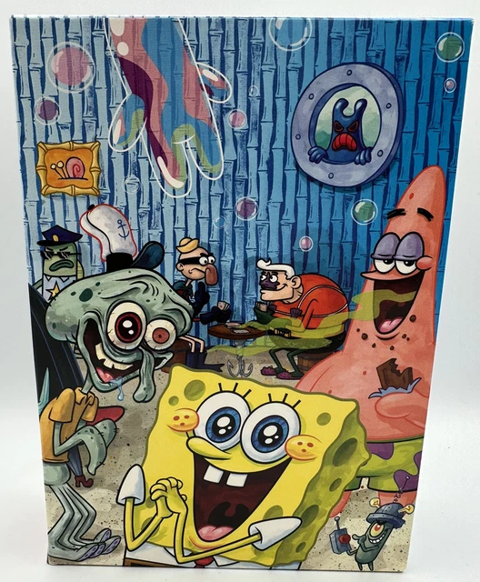 SpongeBob SquarePants DVDS The Complete 2nd Season Nickelodeon 3 Disc Set