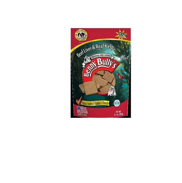 Manzo Fegato Più Kelp per Cane Snack Alto Fibra Contenuto Aiuta digestion.62ml