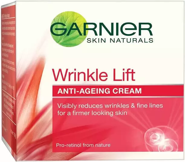 Crema antienvejecimiento GARNIER Skin Naturals Wrinkle Lift (40 g)