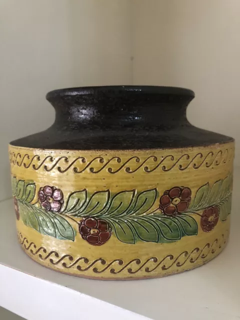 Vintage  Aldo Londi  Bitossi  Pottery , Italy  , Decorative  Art  Vase