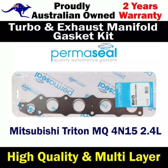 Permaseal Exhaust Manifold Gasket For Mitsubishi Triton MQ 4N15 2.4L