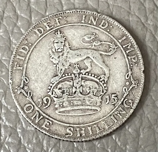 1915 George V One Shilling Coin - R387