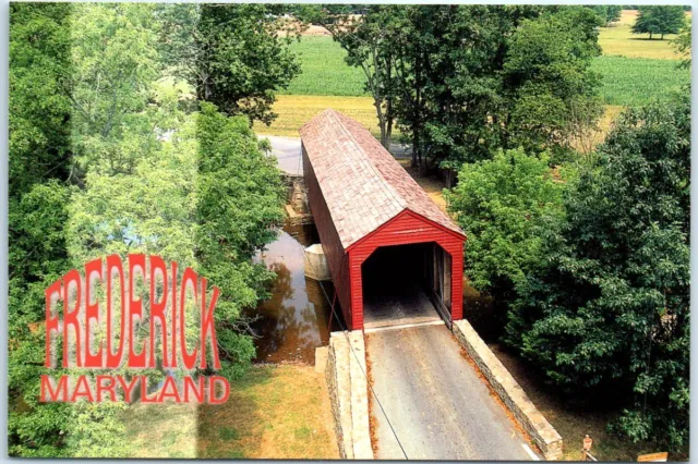Postcard - The Roddy Road Bridge - Frederick, Maryland
