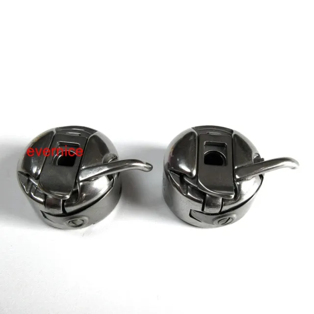 2 PCS Bobbin Case #125291 For Singer 15-88, 15K88, 15-90, 15-91 Sewing Machine