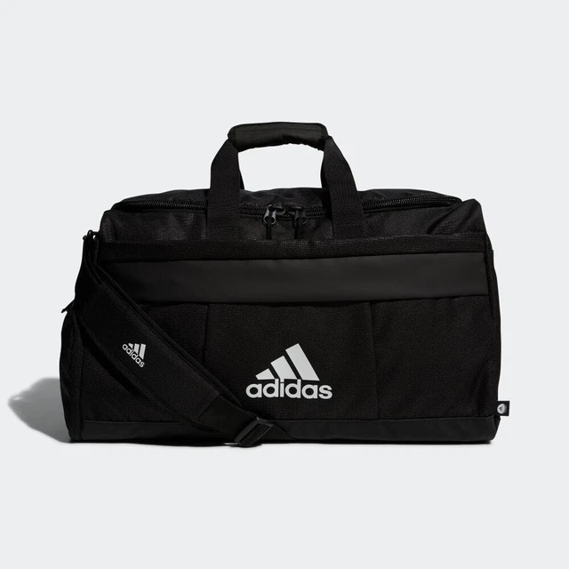 Adidas Golf Boston Bag HA3195 DuffleBag 35.3L Shoulder with Shoe Pocket Black/WH