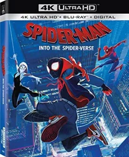 Spider-Man: Into the Spider-Verse [New 4K UHD Blu-ray] With Blu-Ray, 4K Master