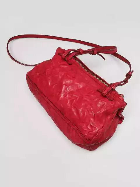 Givenchy Red Pepe Leather Mini Pandora Bag 3