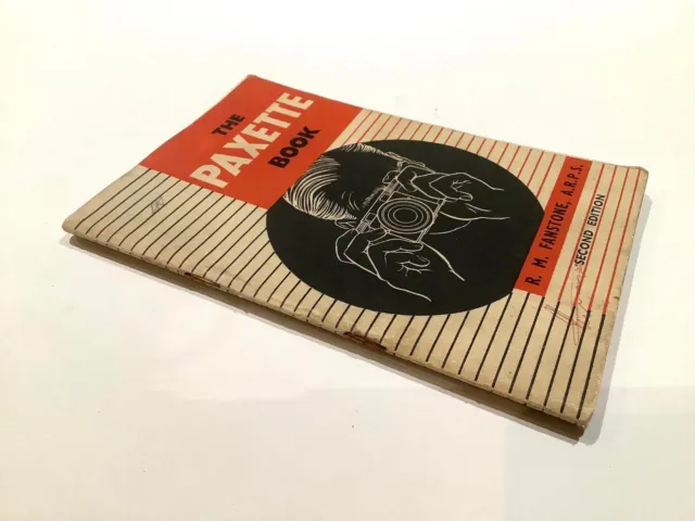 Libro de The Paxette R.M. Páginas Fanstone en Excelente Estado De Colección Años 50