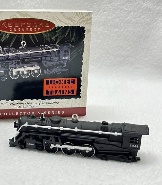 Hallmark Lionel Train Keepsake Ornament 700E Hudson Steam Locomotive  1996 NOS