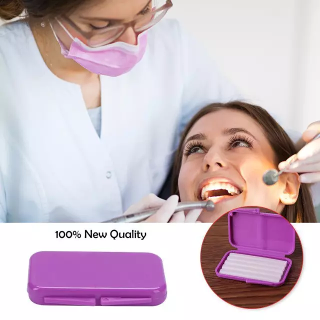 NEW 5pcs Scent Dental Orthodontics Wax Teeth Gum Braces Bracket (Grapes)