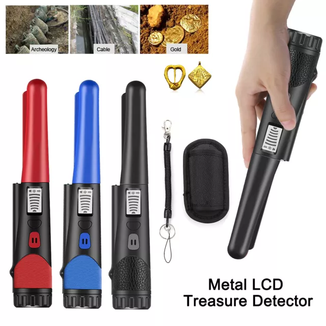 HandHeld Waterproof Pinpointer Pin Pointer Probe Finder Metal Detector Automatic