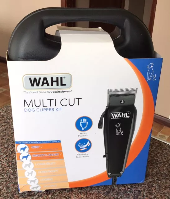 WAHL Multi Cut Dog Clipper Kit Mains Operated - Used - Working + Accessories