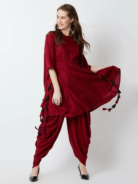 strapless open back dress STUNNING 3 PEACE PARTY WEAR DHOTI STYLE DRESS – Arsh Wardrobe Collection main image 0