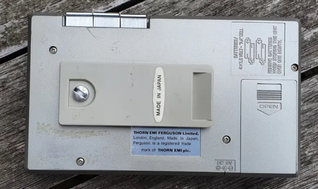 Raro lettore di cassette radio stereo FM Ferguson Escort modello 3T24 Walkman vintage 3