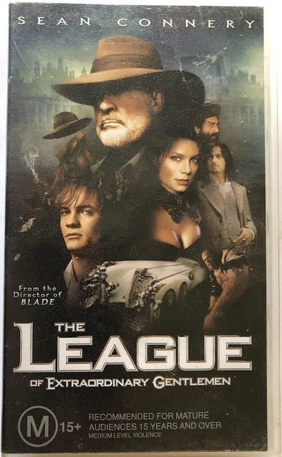 THE LEAGUE OF Extraordinary Gentlemen VHS Video Film Action