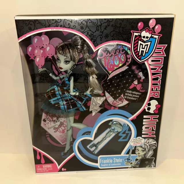 Monster High Frankie Stein Sweet 1600 Mattel 2011 Key