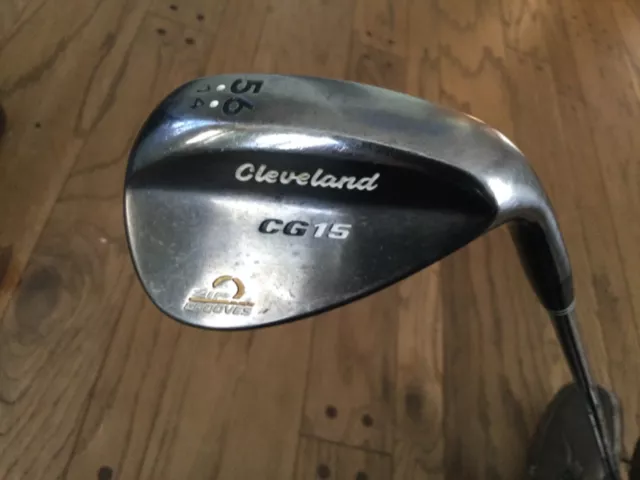 Cleveland CG15 Zip Grooves 56/14 Sand Wedge Wedge Flex Steel RH Right