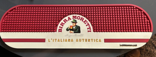 Birra Moretti Rubber Bar Runner