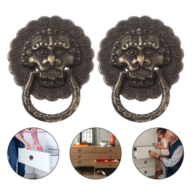 24 Pcs Rings Pulls Knob Handle Vintage Door Knobs Antique Knobs Dressing Table